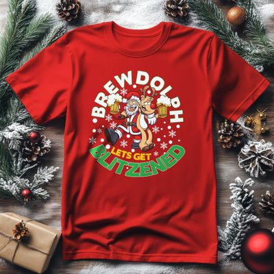 BrewDolph Blitzend T-Shirt - Santa's 3