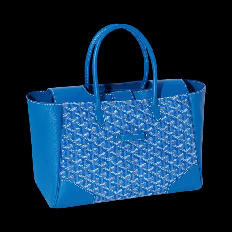 Goyard Saigon Tote Bag Blue image 4