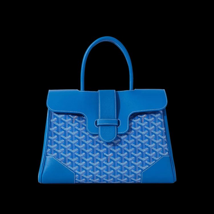 Goyard Saigon Tote Bag Blue image 7