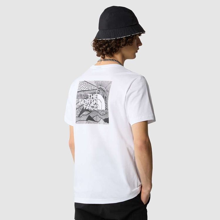The North Facewhite celebration graphic t-shirt