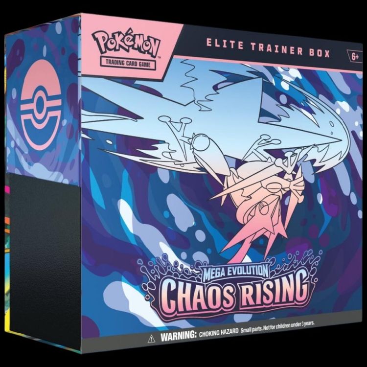 Pokémon Pokémon Trading Card Game Elite Trainer Box Mega Evolution Chaos Rising product image