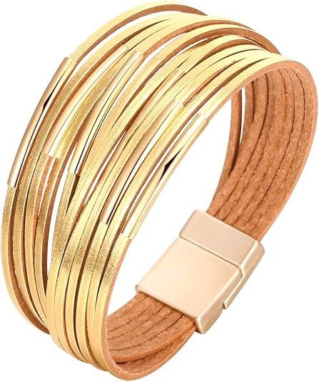 Immagine di Gold-Tone Multi-Strand Bracelet 1