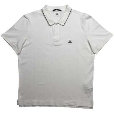 C.P. Company Polo Shirt - White 1