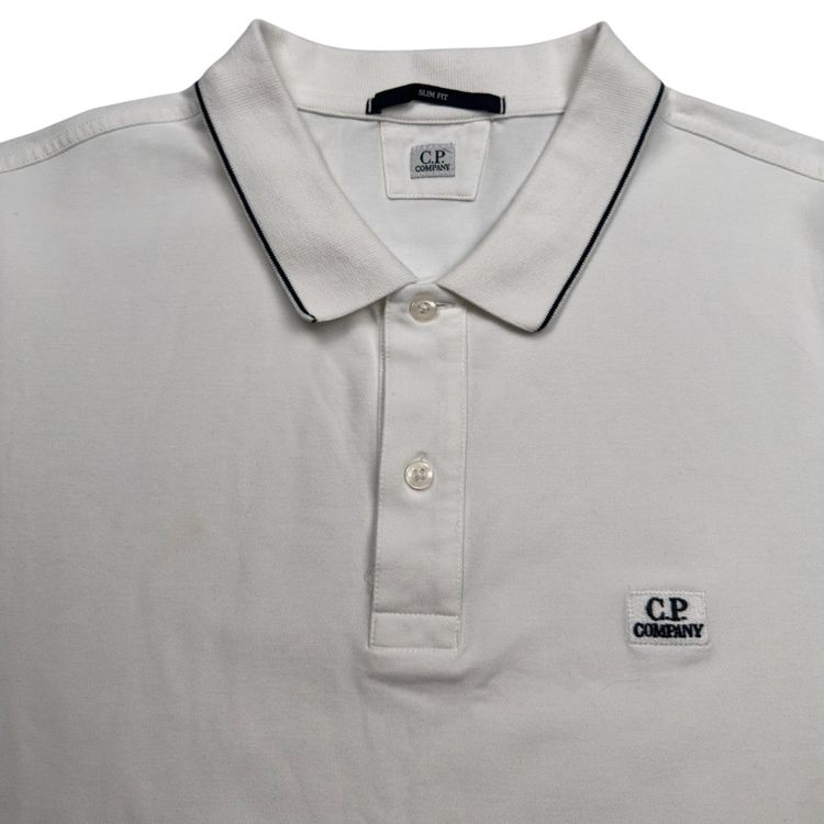 C.P. Company Polo Shirt - White 5