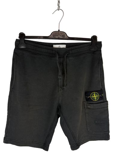 Pantaloncini di tuta neri Stone Island - Taglia S