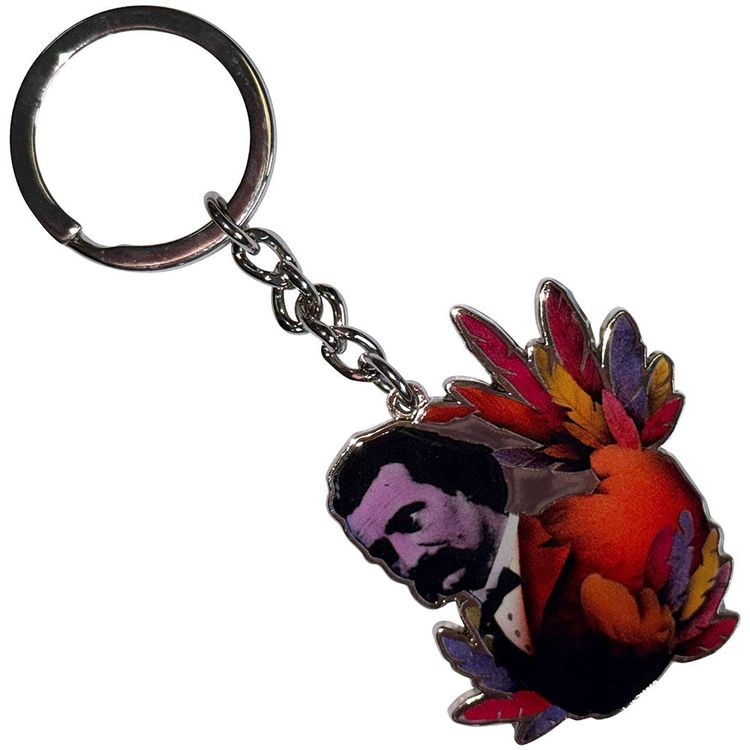 Monty Python Chicken Man Keychain Keyring 3