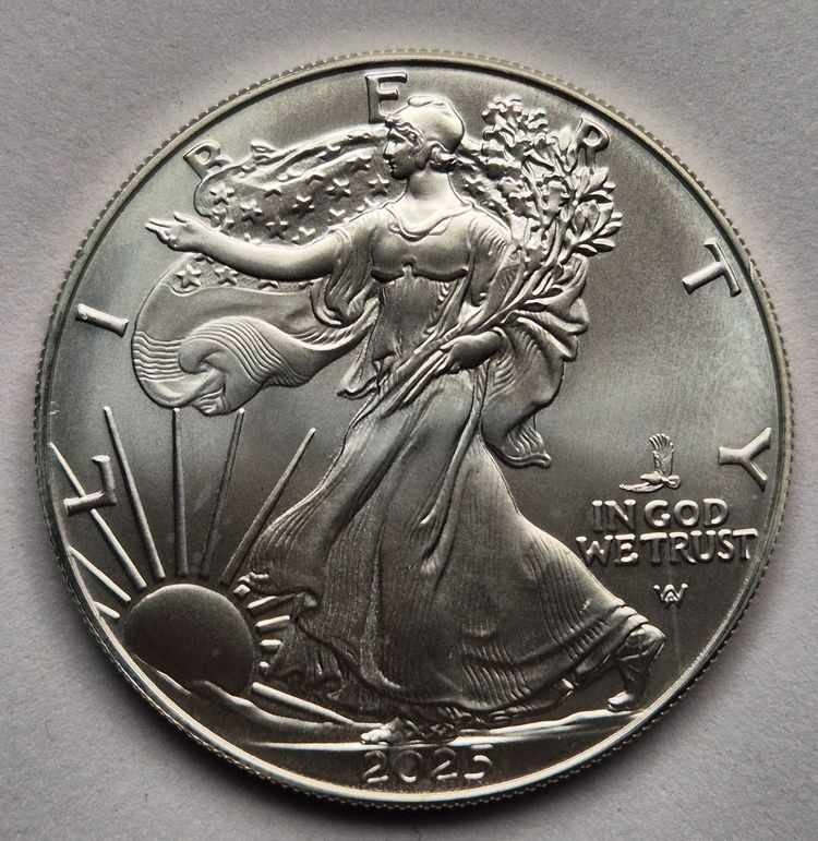 1oz Silver Eagle .999 Fine - RANDOM DATE