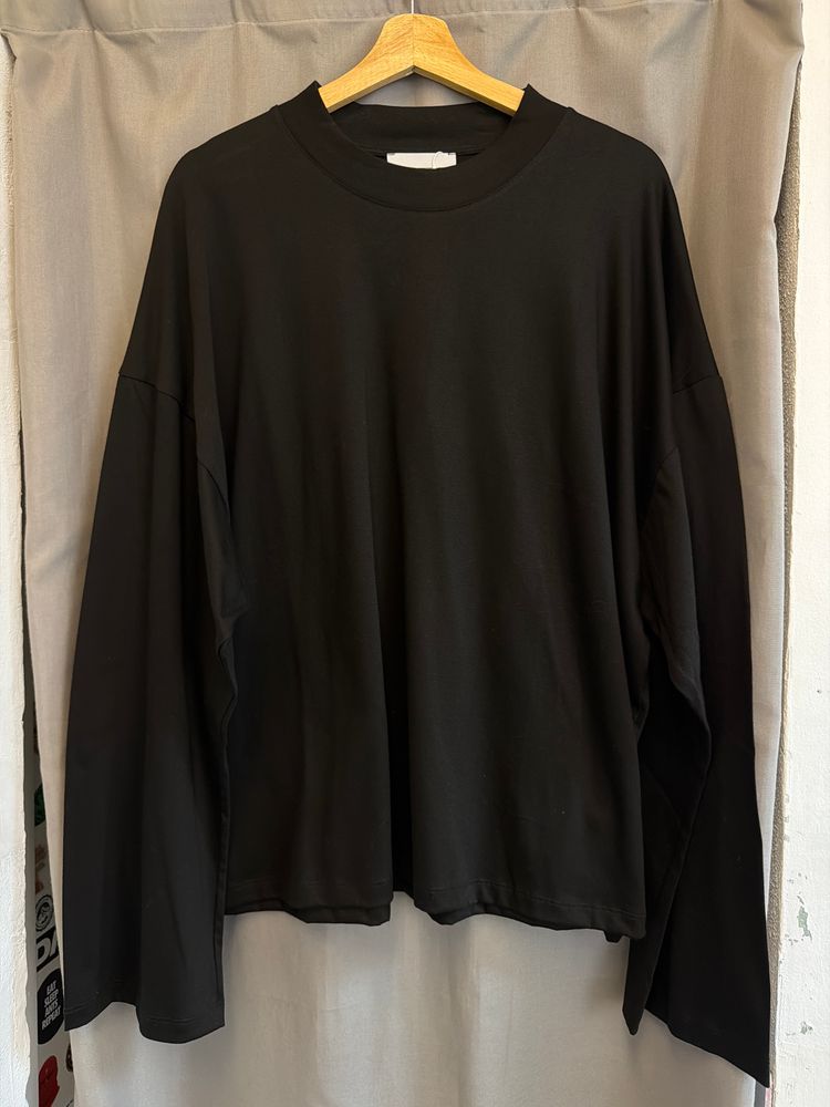 Black Long Sleeve manica larga 