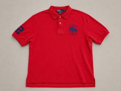 Polo Ralph Lauren Red Polo Shirt Xl