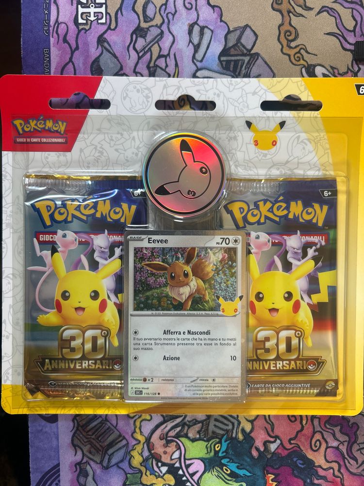 Collezione blister Eevee 30esimo ITA  image 1