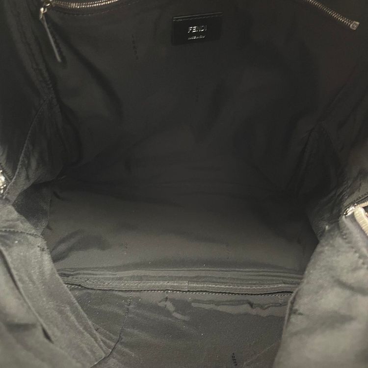 Immagine di Pre-Loved Fendi Monster Bug Eyes Nylon/Leather Backpack 8