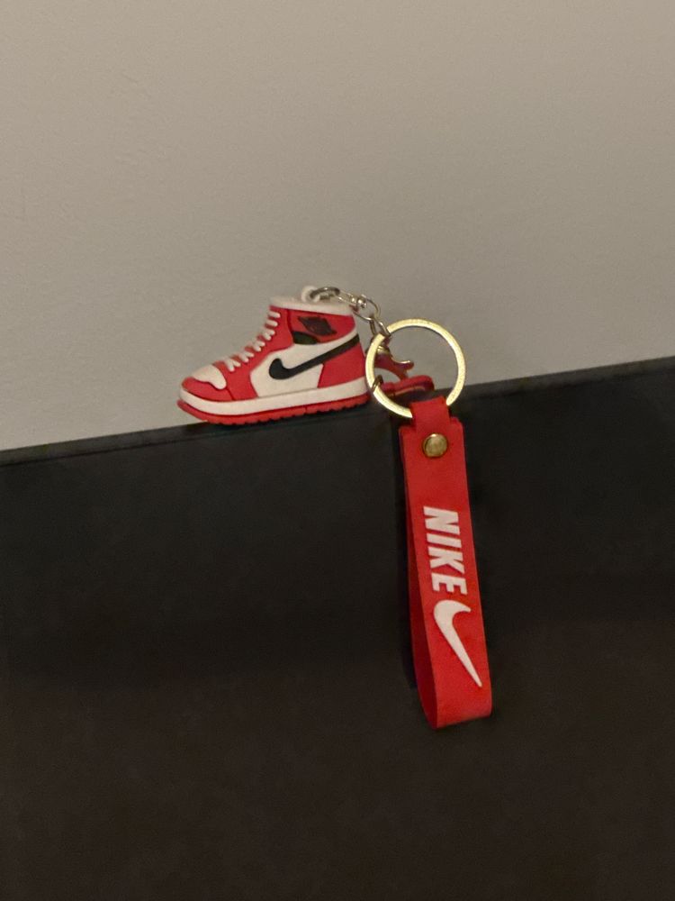 Nike Keychain With Sneaker Charm