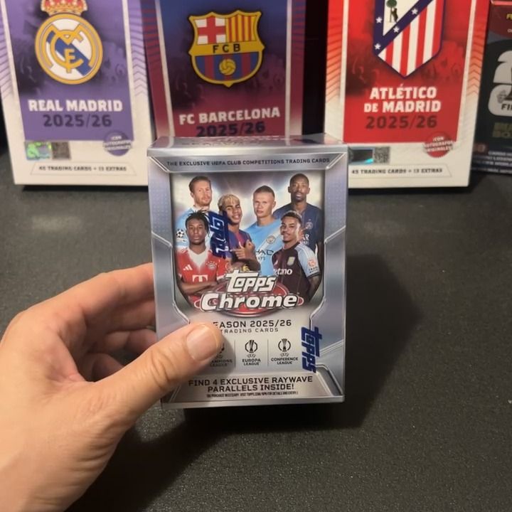 Topps 1-3 BLASTER TOPPS CHROME  .  product image