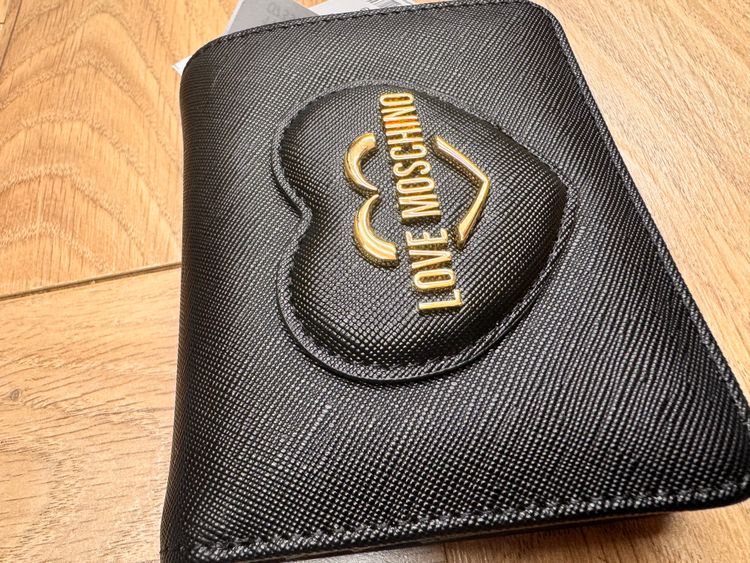 Love Moschino Black Wallet