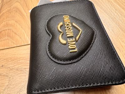 Love Moschino Black Wallet