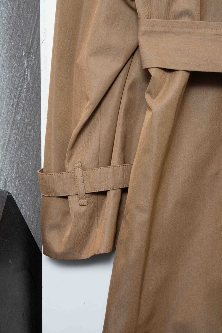 Gucci Vintage Monogram-Lined Cotton Gabardine Trench Coat imagen 12