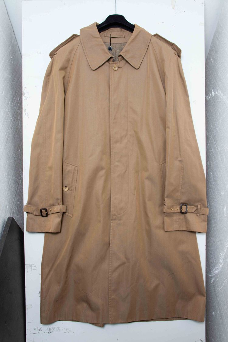 Gucci Vintage Monogram-Lined Cotton Gabardine Trench Coat imagen 14