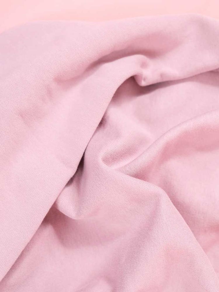 Immagine di Disco Trip Embroidered Sweatshirt, Organic Cotton, in Ash Pink 5