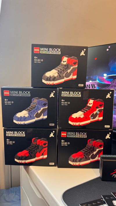 RANDOM 500 PIECE BRICK JORDAN 1