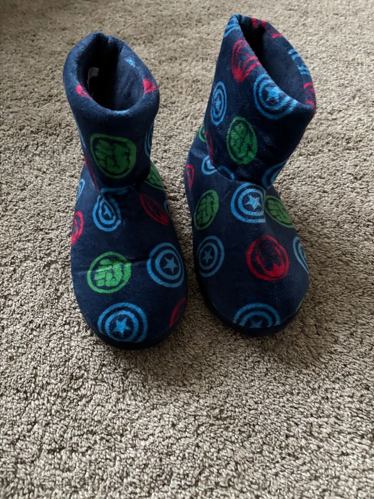 Children’s marvel boot slippers imagen 1