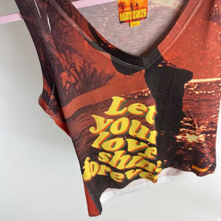 Immagine di Miss Sixty Sleeveless Crop Top 3