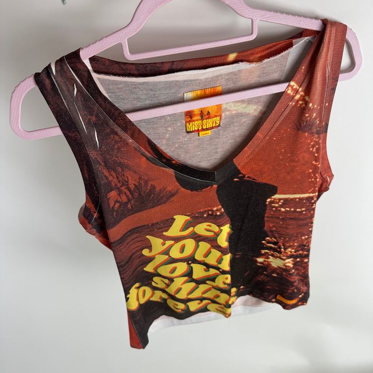 Immagine di Miss Sixty Sleeveless Crop Top 2