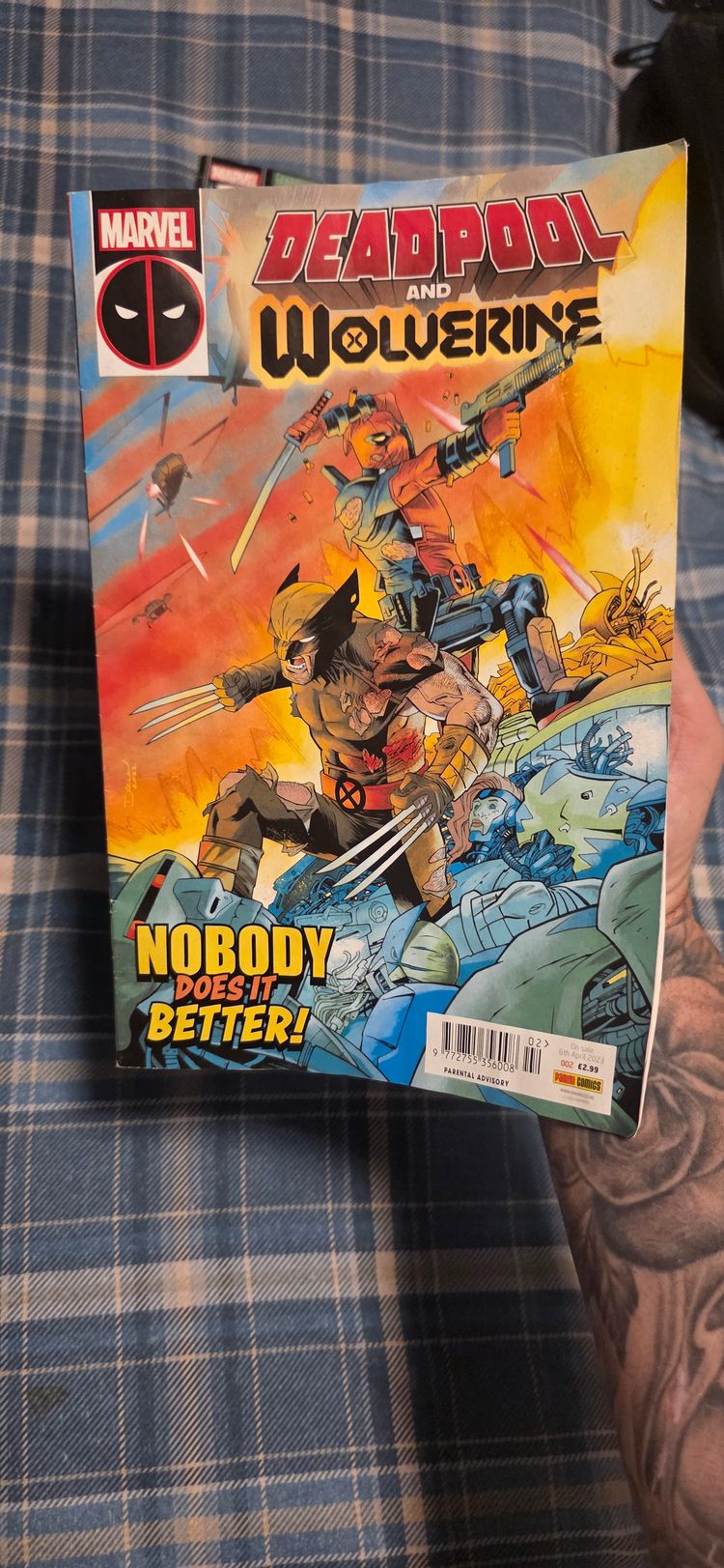 Deadpool And Wolverine Comic Book imagen 2