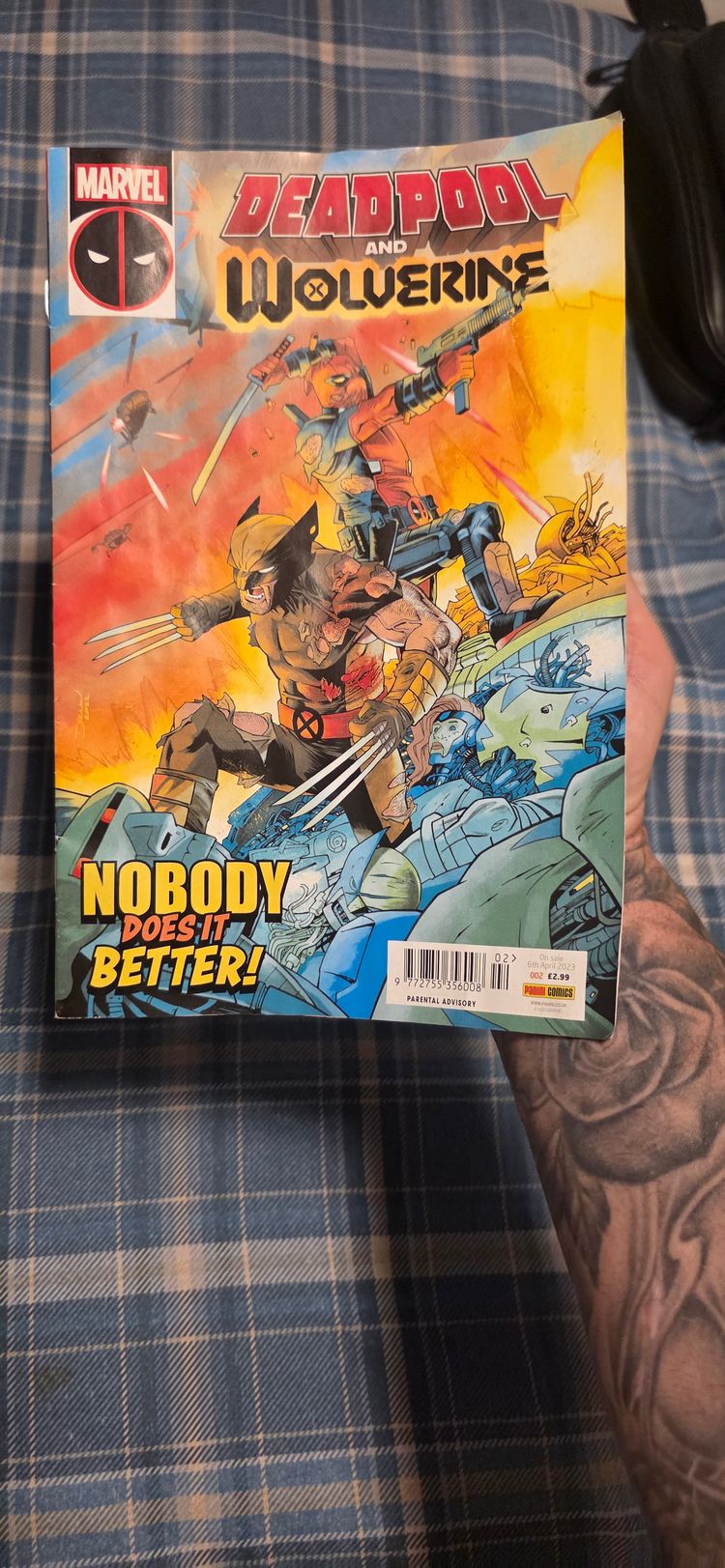 Deadpool And Wolverine Comic Book imagen 4