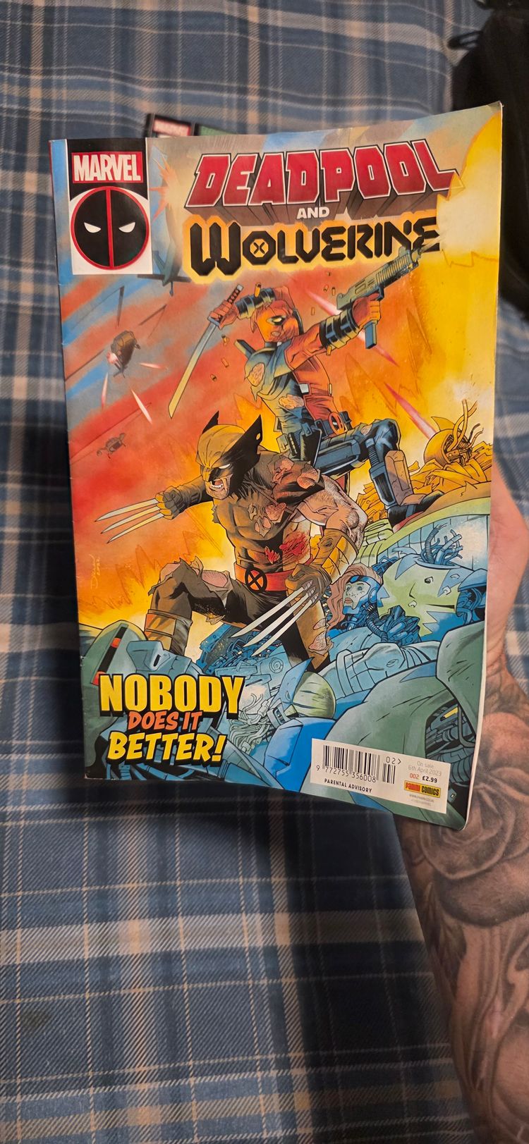 Deadpool And Wolverine Comic Book imagen 3