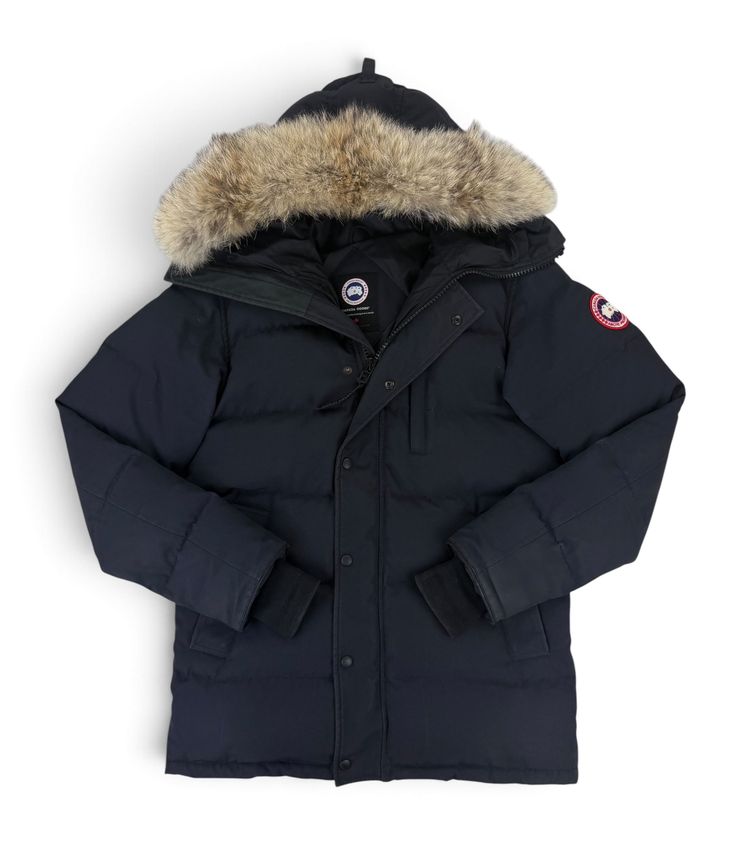 Canada Goose Men’s Navy Carson Parker Jacket - Medium image 1