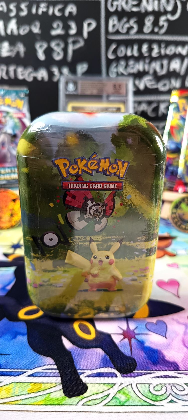 🍀📦 MINI TIN PIKACHU 30° ANNIVERSARIO ✨🪎 image 1