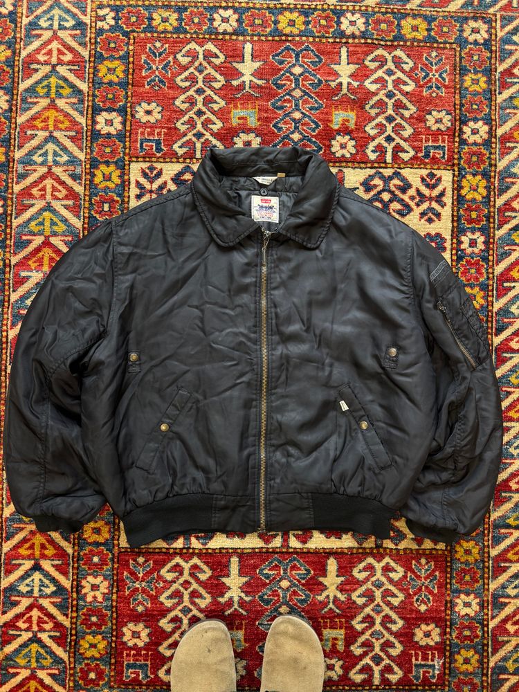 Levis 90’s Black Bomber Jacket