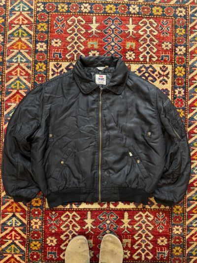 Levis 90’s Black Bomber Jacket