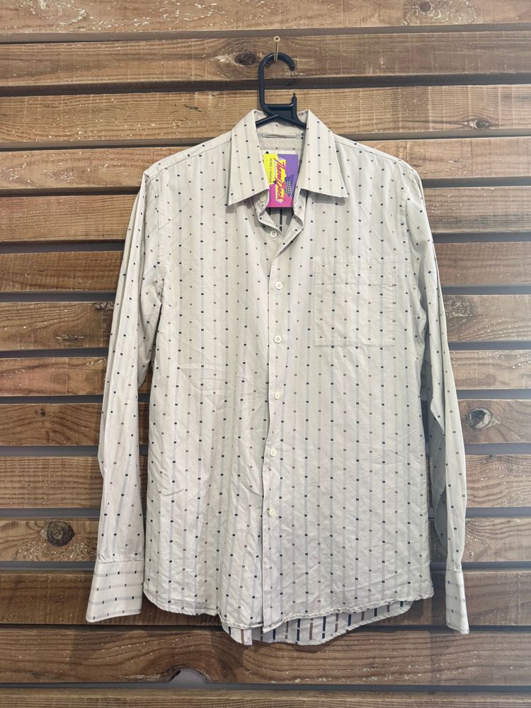 Aquascutum Vintage 80s Aquascutum pattern button up smart shirt. Size Medium. product image