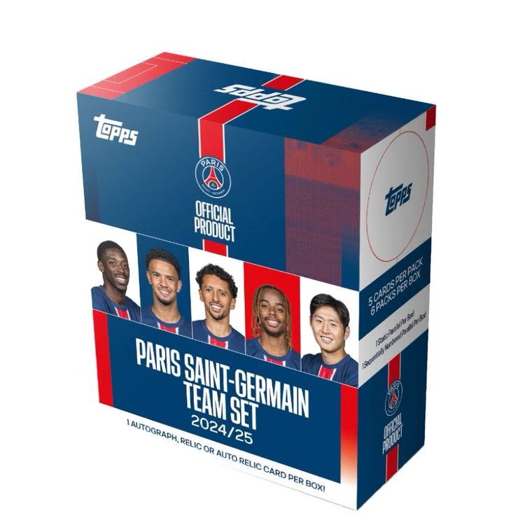 Topps Paris Saint-Germain Team Set 2024/25