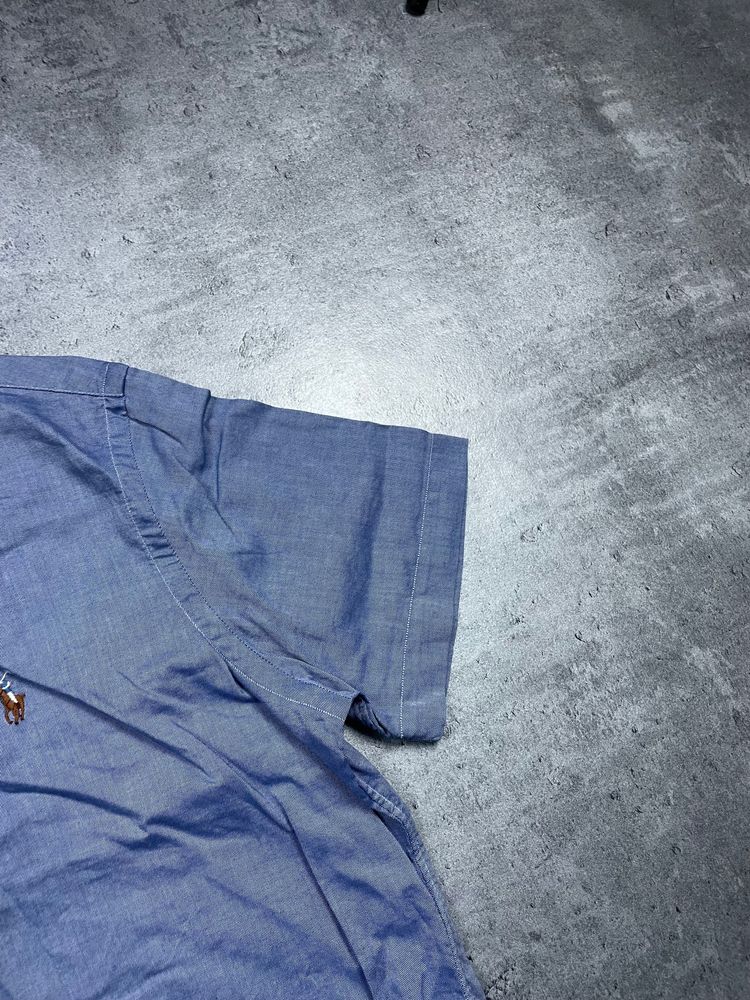 Immagine di Koszula z krótkim rękawem Ralph Lauren Chambray Oxford 8