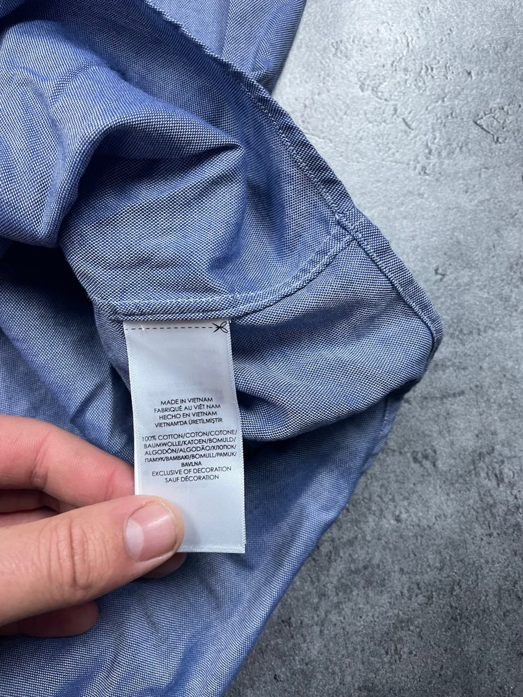 Immagine di Koszula z krótkim rękawem Ralph Lauren Chambray Oxford 4