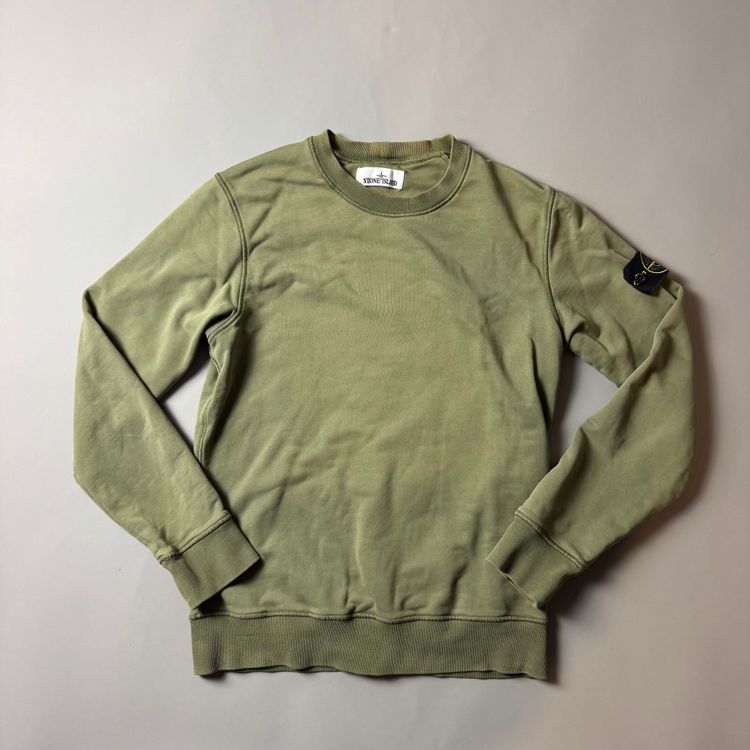 Stone Island Olive Green Sweatshirt- Medium