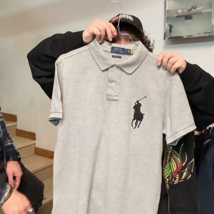 RLX Ralph Lauren Polo big pony ralph lauren grigia tg M imagen del producto