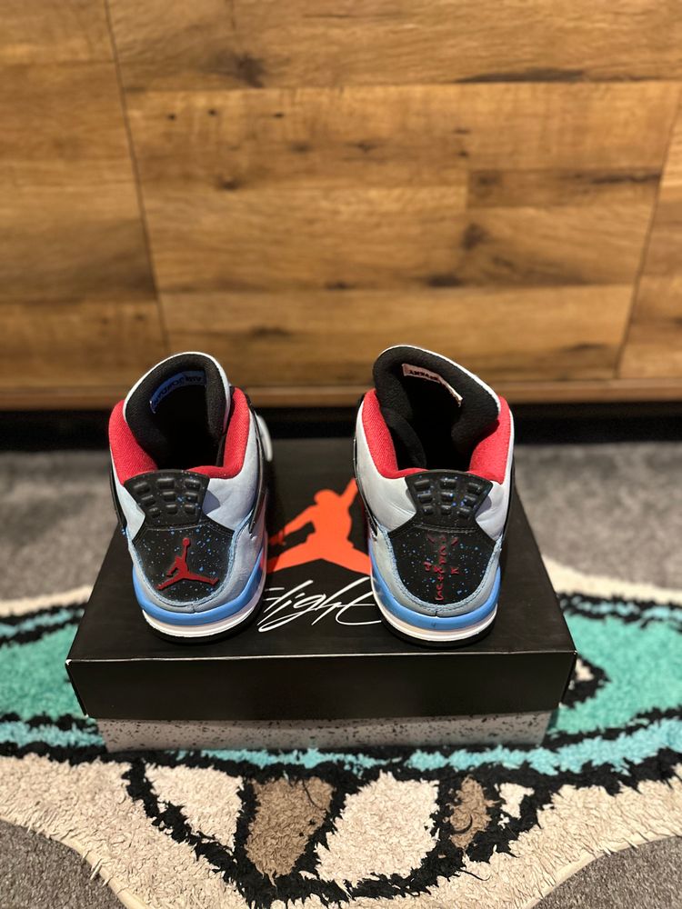 Nike Air Jordan 4 “Travis Scott Cactus Jack” U.K. 9.5 imagen 7