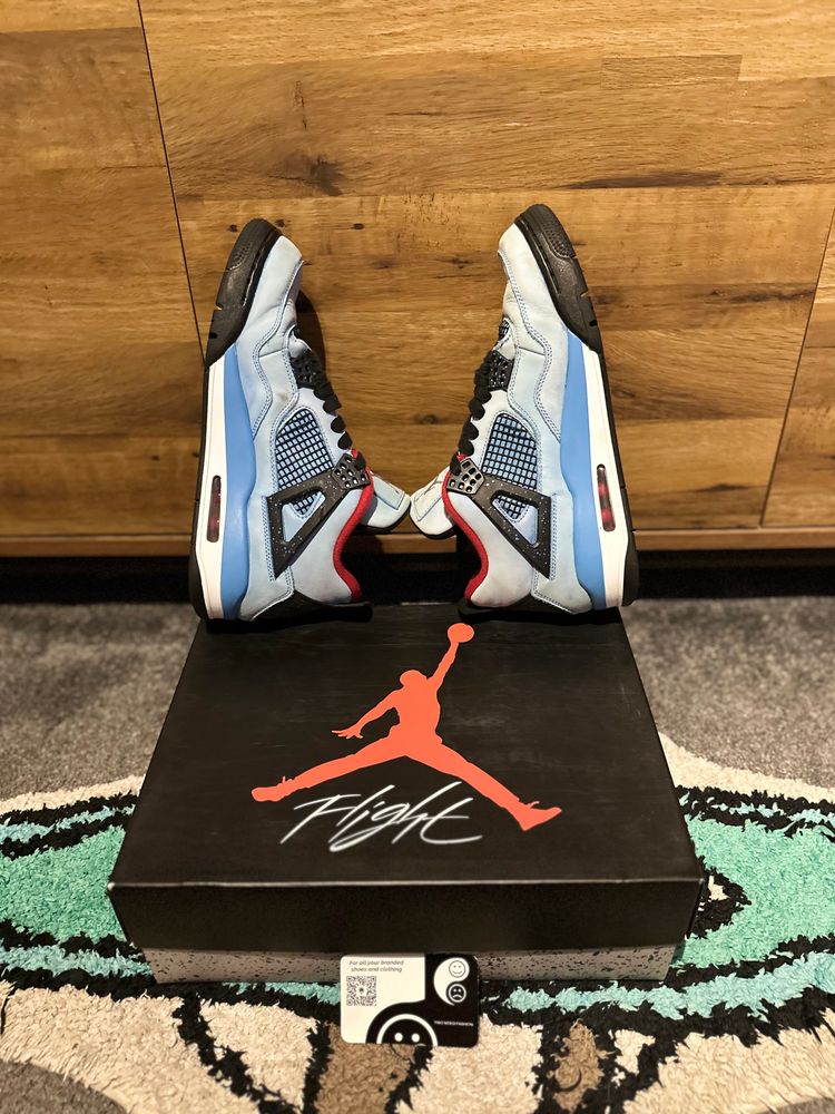 Nike Air Jordan 4 “Travis Scott Cactus Jack” U.K. 9.5 imagen 6
