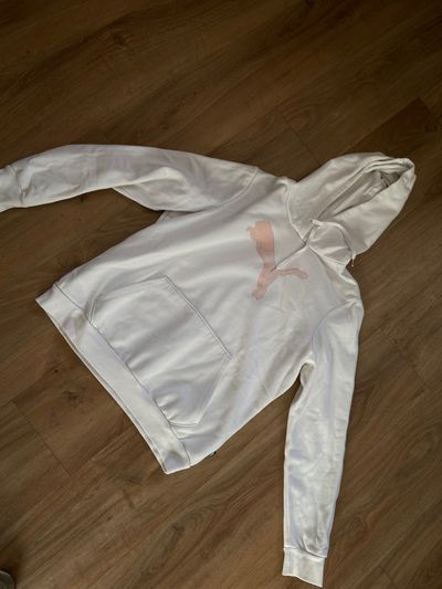 Puma White Hoodie