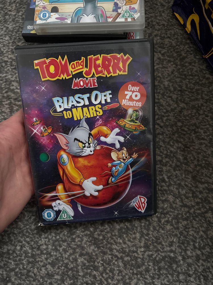 Warner Bros. Tom And Jerry Movie Blast Off To Mars Dvd product image