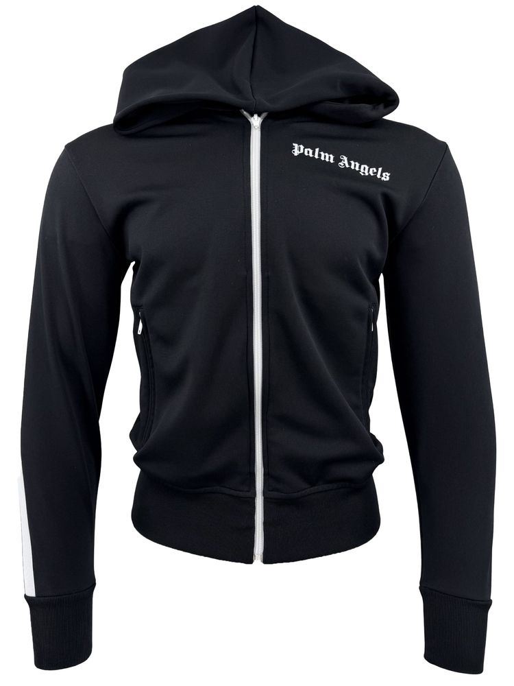 Palm Angels Track Hoodie - Black (948382347)