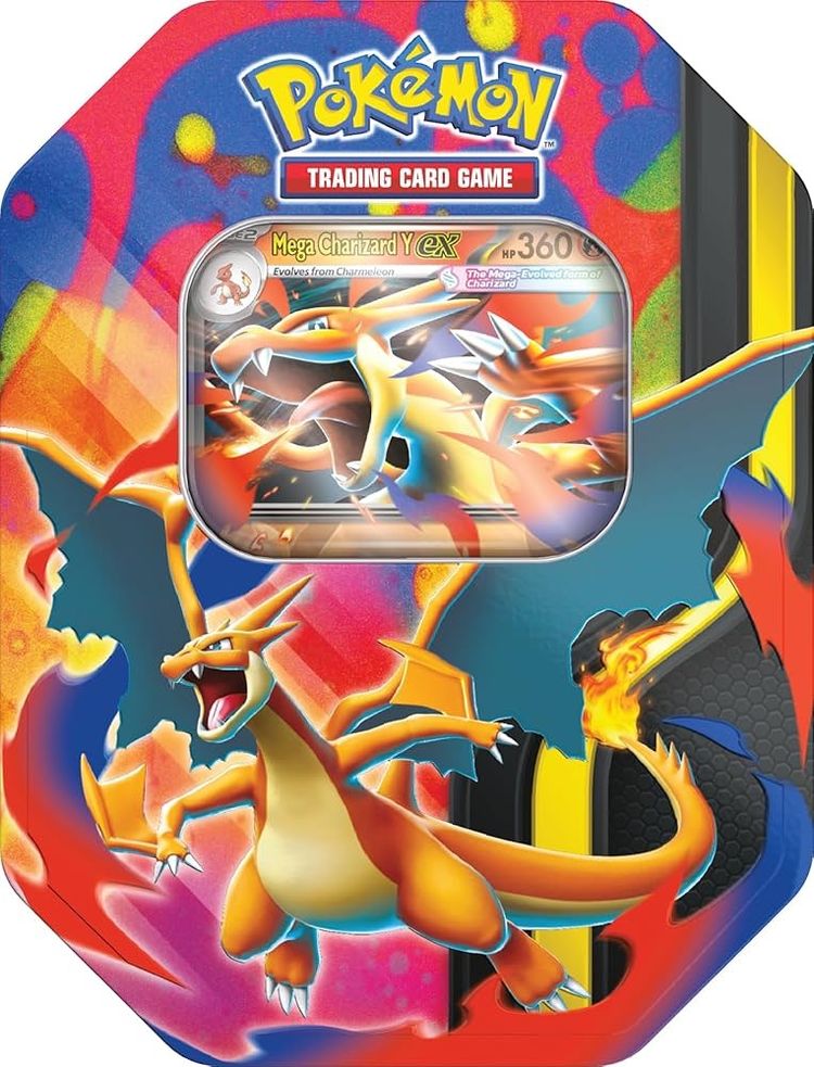 Mega Charizard Y tin