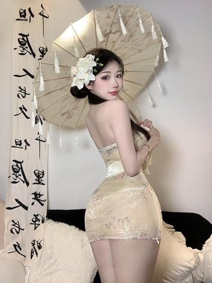 Strapless Mini Dress With Bow image 7