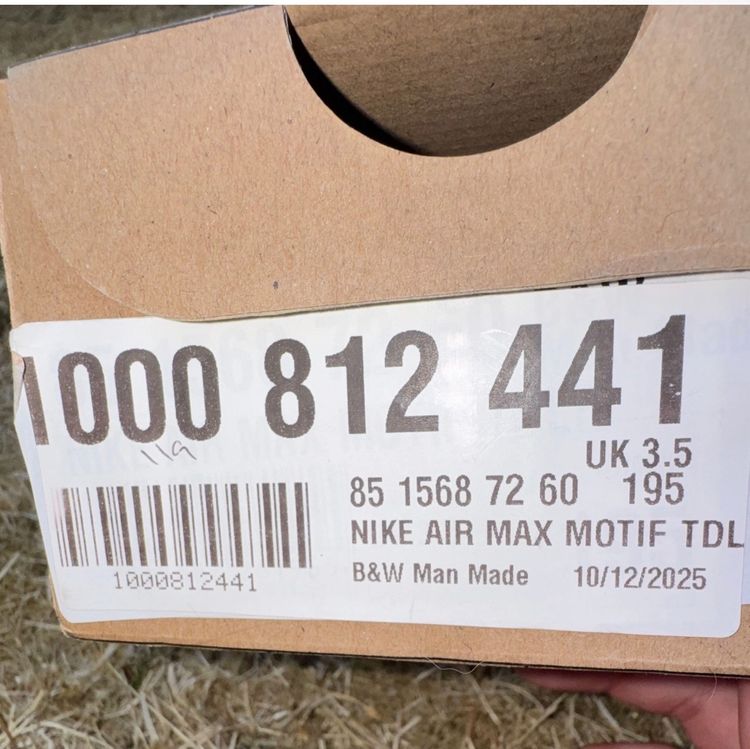 Nike Air Max Motif Tdl Kids Shoes 3.5 imagen 6