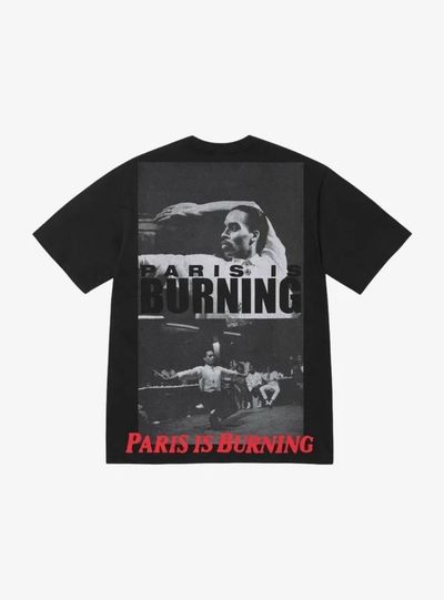 Supreme Paris Is Burning T-Shirt Black