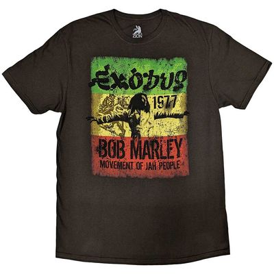 Bob Marley Unisex T-Shirt: Movement (Black)