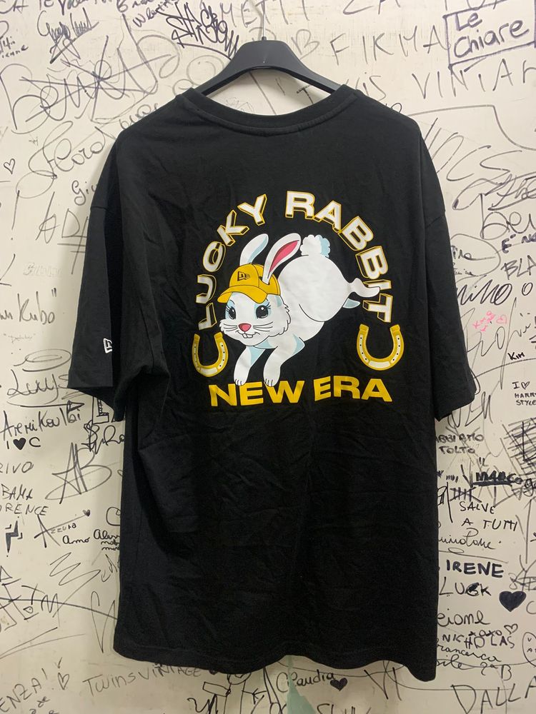 New Era Lucky Rabbit Black T-Shirt